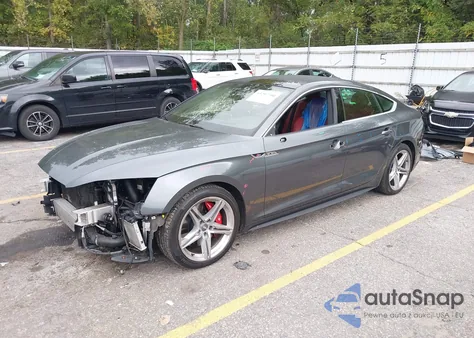 2019 Audi S5 3.0T Premium from USA, damaged, VIN WAUC4CF53KA000834